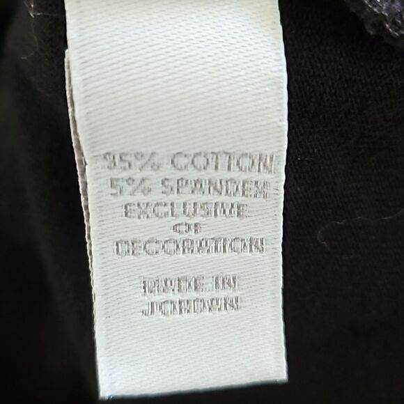 2/$15 Charter Club Women Super Soft Cotton Blend V-Neck Lace T-Shirt Top L - Picture 6 of 7